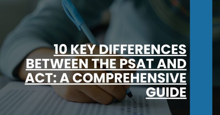 10 Key Differences Between the PSAT and ACT A Comprehensive Guide Feature Image