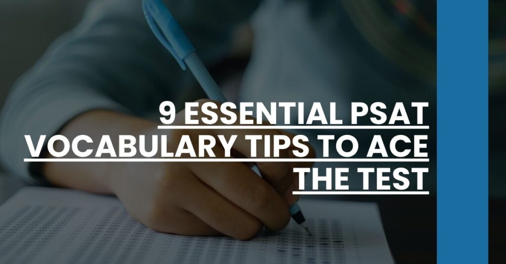 9 Essential PSAT Vocabulary Tips to Ace the Test Feature Image