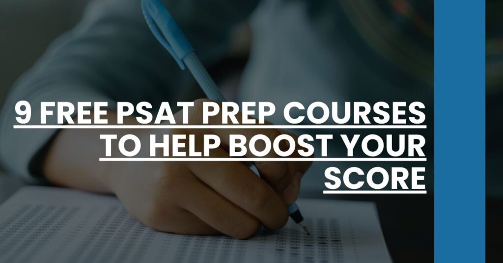 9 Free PSAT Prep Courses to Help Boost Your Score Feature Image