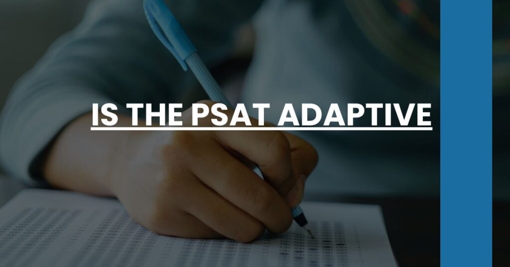 Is the PSAT Adaptive Feature Image