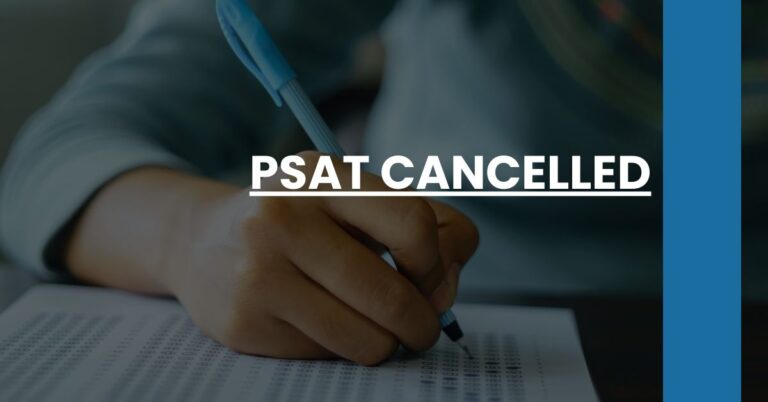 PSAT Cancelled Feature Image