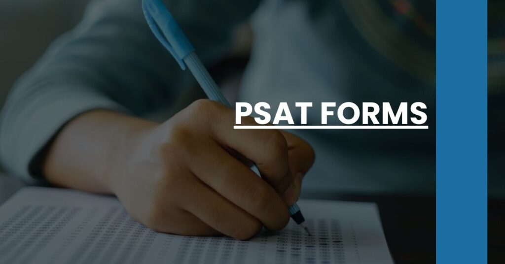 PSAT Forms Feature Image